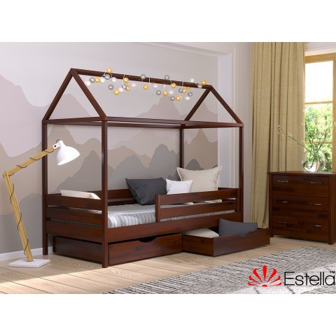 Дерев'яне ліжко Аммі (Щит)