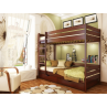 Двоярусне дерев'яне ліжко ДУЕТ (Щит)